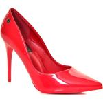 Új kollekció: Női Elegáns Piros Miana Nyári Bélelt Magassarkú cipők 37-es méretben 