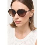 Designer Női Polikarbonát Barna Michael Kors Kerek napszemüvegek Bálba 3 XL-es 