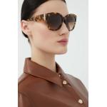 Designer Női Műanyag Barna Michael Kors Cat-eye napszemüvegek 5 XL-es 