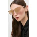 Designer Női Poliamid Barna Michael Kors Cat-eye napszemüvegek 