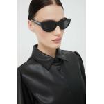 Designer Női Fekete Michael Kors Cat-eye napszemüvegek 3 XL-es 