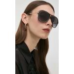 Designer Női Fekete Michael Kors Aviator napszemüvegek 3 XL-es 