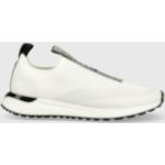 Designer Női Lezser Fehér Michael Kors Bodie Slip-on tornacipők Bebújós kapoccsal 