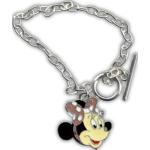 Ezüst Mickey Mouse és barátai Minnie Mouse Karkötők 
