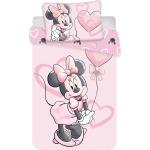 Minnie egér Pink Heart 2 részes Disney pamut-vászon ovis gyerekágynemű