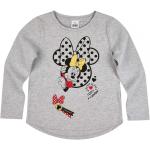 Lány Egér szürke árnyalatú DISNEY Mickey Mouse és barátai Minnie Mouse Egér motívumos Gyerek hosszú ujjú pólók akciósan 128-as méretű 