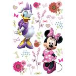 Virágos Színes Mickey Mouse és barátai Minnie Mouse Egér motívumos Falra szerelhető Virágos falmatricák akciósan 