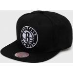 Mitchell&Ness baseball sapka Brooklyn Nets fekete, nyomott mintás