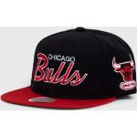 Női Akril szál Fekete Mitchell & Ness Chicago Bulls Chicago motívumos Baseball sapkák Egy méretű 