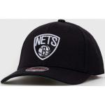 Mitchell&Ness sapka gyapjúkeverékbõl Brooklyn Nets fekete, nyomott mintás