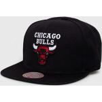 Férfi Akril szál Fekete Mitchell & Ness Chicago Bulls Chicago motívumos Futósapkák Egy méretű 