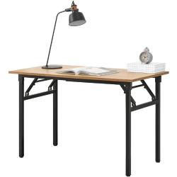 Mobil összecsukható íróasztal, állítható magassággal bükk/fekete színben