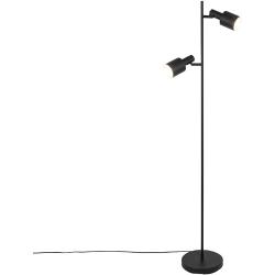 Modern állólámpa fekete 2-lámpás - Stijn