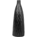 Fekete Kerámia Váza 45 cm Minimalista Modern Skandináv Stílus