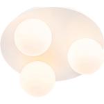 Modern fürdõszobai mennyezeti lámpa fehér 3 fényű - Cederic