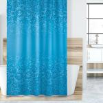 Mozaik zuhanyfüggöny, kék, 180 x 200 cm