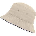 Myrtle Beach Pamut kalap MB012 - Természetes / sötétkék | S/M