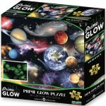 Naprendszer neon puzzle, 100 darabos