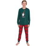 Fiú Lezser Kockás Gumi Zöld Italian Fashion Gyerek pizsamák Karácsonyra akciósan 110-es méretű 