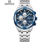 NAVIFORCE watch for men waterproof stainless steel Starp wristwatch NF8042