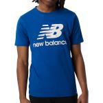 Férfi Klasszikus Dzsörzé Kék New Balance Essentials Rövid ujjú pólók akciósan M-es 