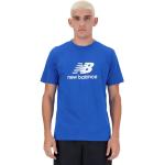 Férfi Sportos Kék New Balance Essentials Rövid ujjú pólók L-es 