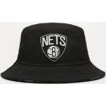 New Era Kalap Print Infill Bucket Nets Brooklyn Nets, Fekete