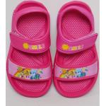 Lány Sportos Rózsaszín Nickelodeon Mancs őrjárat Nyári cipők Tépőzáras kapoccsal 22-es méretben 