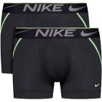 Férfi Fekete Nike Sztreccs boxerek 2 darab / csomag S-es 
