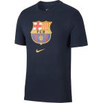 Férfi Lezser Kék Nike FC Barcelona Pólók 