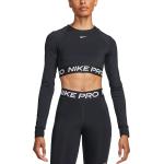 Női Fekete Nike Pro Fitness topok M-es 