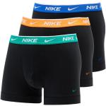 Férfi Lezser Fekete Nike Sztreccs boxerek 3 darab / csomag akciósan S-es 