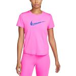 Női Rózsaszín Nike Swoosh Futópólók M-es 