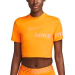 Női Narancssárga Nike Fitness topok XS-es 