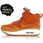 Nike WMNS Air Max 1 Mid Sneackerboot Tawny Sail Gum Med Brown 685267-200