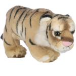 Barna Plüss tigrisek 25 cm-es méretben 