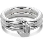 Női Ezüst Ezüst Ezüst gyűrűk 57 