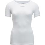Női Sportos Elasztán Fehér Rövid ujjú pólók 