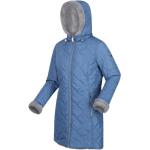 Női Poliészter Kék Regatta Téli Szennyeződés-ellenálló anyagból Steppelt kabátok - Vízálló akciósan XL-es 