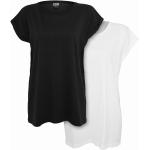 Női Streetwear Fehér Urban Classics Rövid ujjú pólók 2 darab / csomag XL-es 