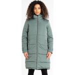 Női Poliészter Zöld Téli Bélelt Steppelt kabátok - Szélálló 