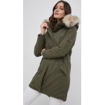 Női Akril szál Zöld ONLY Parka kabátok Fenntartható forrásból XS-es 