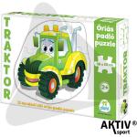Traktor motívumos Puzzle-k 2 - 3 éves korig 