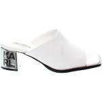Női Fehér Karl Lagerfeld Papucsok - 5-7 cm-es sarokkal 