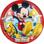 DISNEY Mickey Mouse és barátai Papírtányérok 23 cm átmérővel 8 darab / csomag 