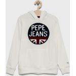 Fehér Pepe Jeans Béléses Gyerek pulóverek 