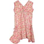 Petite Fleur rózsaszín virágos lány ruha – 92