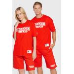 Női Piros Champion Stranger Things Ujjatlan pólók akciósan XS-es 