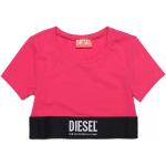 Lány Sportos Feliratos Piros Diesel Gyerek pólók 