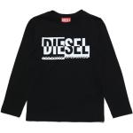 Fiú Lezser Kockás Fekete Diesel Gyerek hosszú ujjú pólók 